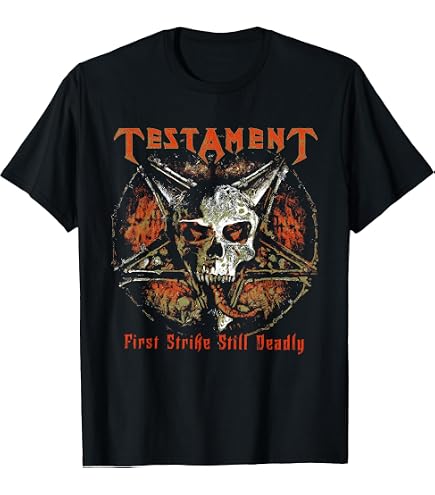Amazon.com: Testament - Official Merchandise - Bay Area Thrash T